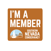 southernnevadaconservancy nevada lasvegas member snc Sticker