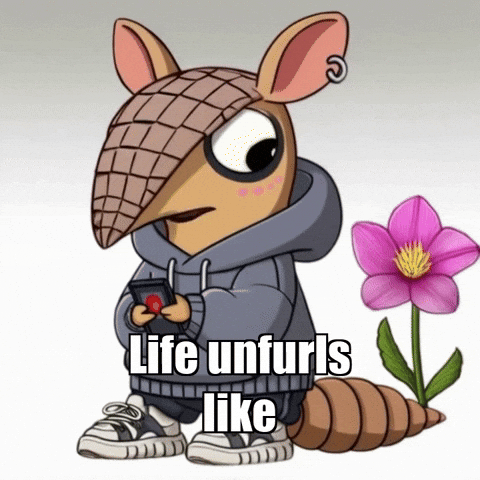 Flower Unfolding GIF by Chillo Dillo