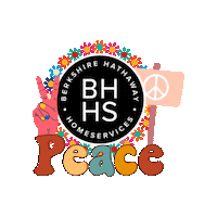 Real Estate Peace Sticker by BHHSfoxroachsocietyhill
