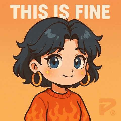 Hana This Is Fine GIF by Persona
