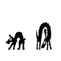 terror freezing Sticker by Cap&Pep