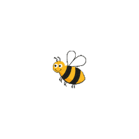Bee Sticker by Breitsamer Honig