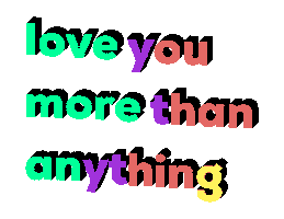 I Love You Sticker by Alissandra