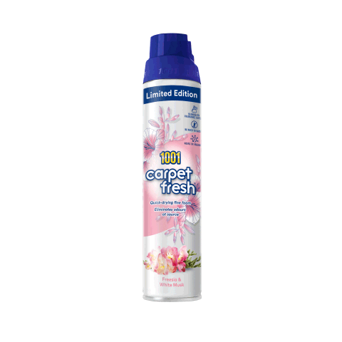 1001CarpetCare flowers fresh clean cleaning Sticker