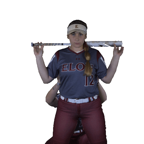 Elon Softball Sticker by Elon Phoenix