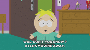 wondering butters stotch GIF by South Park 