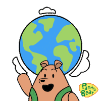 Around The World Love Sticker