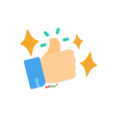 alldaysupermarket giphygifmaker okay allday allday supermarket Sticker