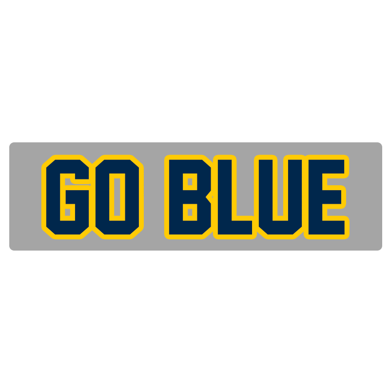 Go Blue College Football GIF by SportsManias