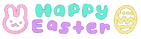 Easter Bunny Sticker