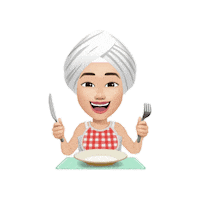 Cancer Eating Sticker by ONCOBEAUTY ONLUS