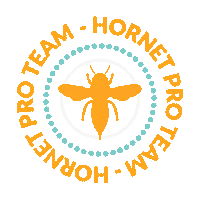 Hornetart stencil hornet proteam hornetart Sticker