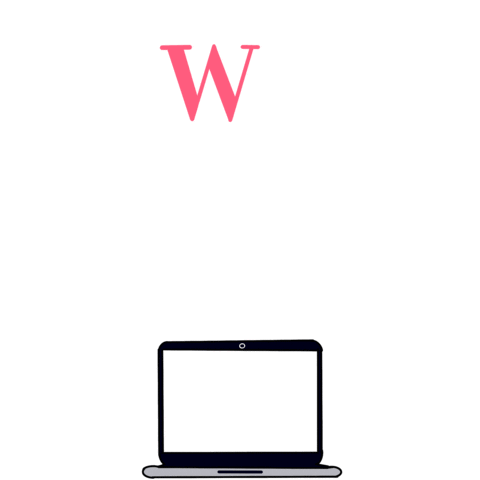 Social Media Laptop Sticker by Pani Dominika