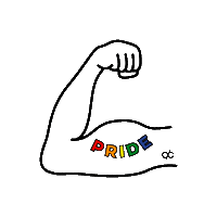 Rainbow Pride Sticker by Outletcity Metzingen