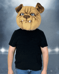 MUGRootBeer dog disappointed mug thumbs down GIF