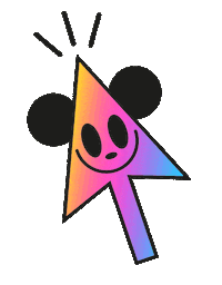 thelinseymouse rainbow instagram click tap here Sticker