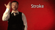 Sign Language Stroke GIF by Sign with Robert