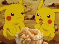 Pokemon Crunchtime GIF by Southern Recipe Small Batch