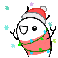 Santa Claus Christmas Sticker by pikaole