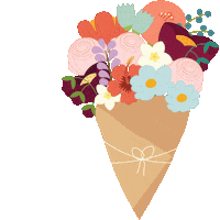 Flowers Shaking Sticker by avamay