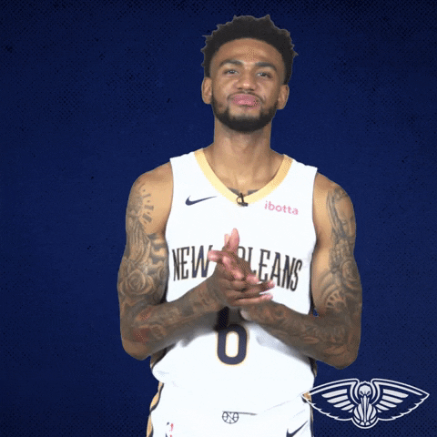 Basketball Nba GIF by New Orleans Pelicans