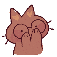 chewzyart love cats couple romance Sticker