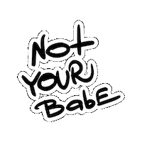 Babe N Sticker by Zinaida Kazantseva