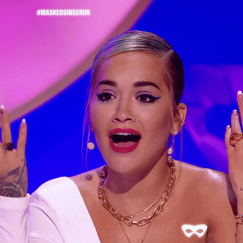 Confused Rita Ora GIF by The Masked Singer UK