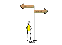 Decision Choose Sticker by Curious Piyuesh