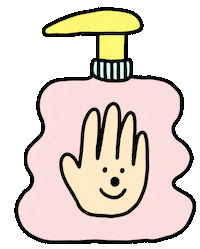 Wash Hands Soap Sticker by pey chi