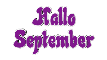 Hallo September 1 Sticker