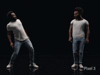 Pixel Winning GIF by Google