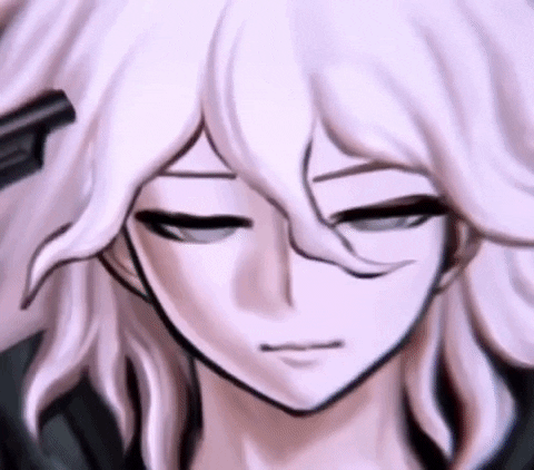 Bluebreaker giphyupload danganronpa nagito GIF