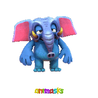 Tired Bye Bye Sticker by The Animasks