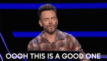 Happy Joel Mchale GIF by ABC Network