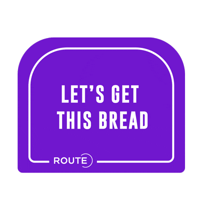 routemoney giphyupload routemoney routelove dropyourroutag Sticker