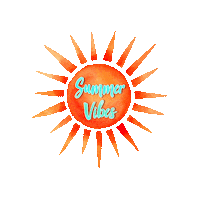 Summer Vacation Sticker