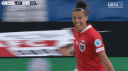 Happy Womens Football GIF by UEFA
