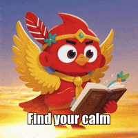 Wisdom Tranquility GIF by The Cardinal Virtue