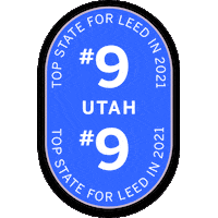 Utah Leed Sticker by U.S. Green Building Council