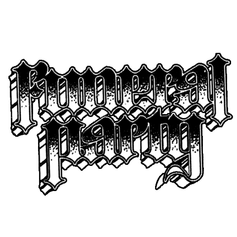 thefuneralparty goth louisville kentucky reaper Sticker