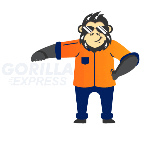 GorillaExpress descuento promociones gorillaexpress gorillaloco Sticker