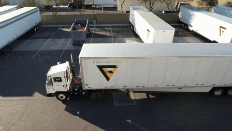 Trucking Trailers GIF by FreightVana