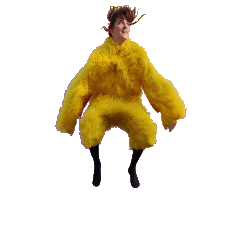 ToukanToukan fun animal jump chicken Sticker