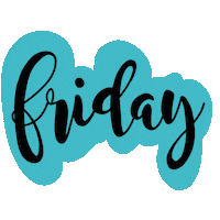 Friday Today Sticker