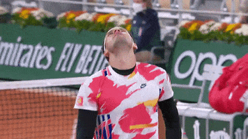 Sad French Open GIF by Roland-Garros