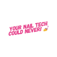 luxenailzz nails boss babe bossy nail tech Sticker
