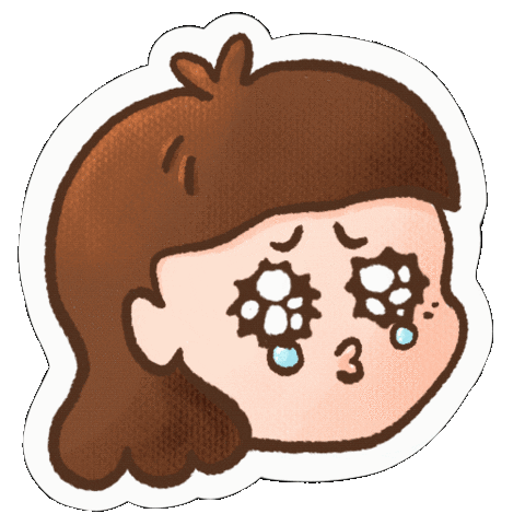 Cry Tears Sticker