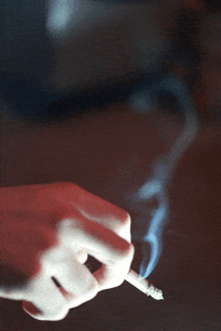 art smoking GIF