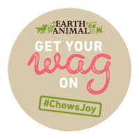 Happy Dog Sticker by EarthAnimal